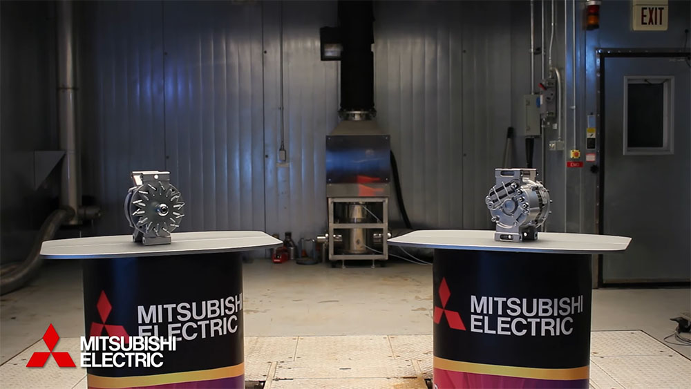 Watch the Mitsubishi Electric Heavy Duty Alternator video.