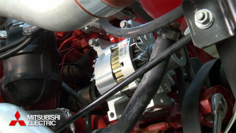 Watch the Alternator Installation video.
